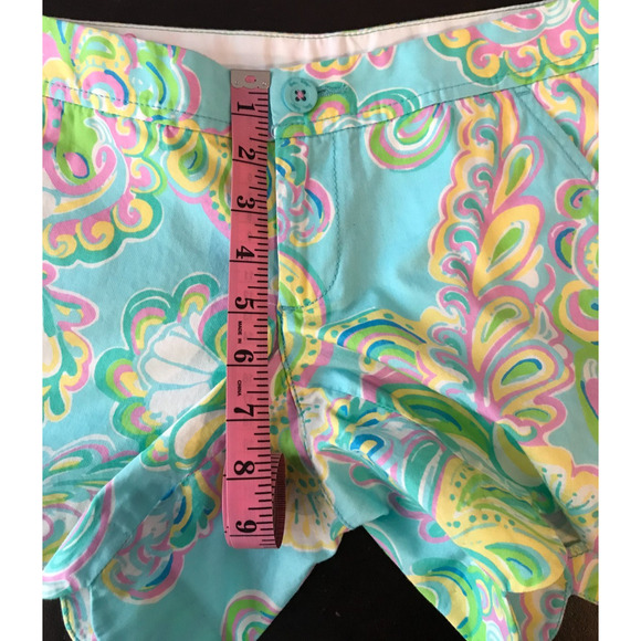 Lilly Pulitzer Shorely Blue Double Trouble Buttercup Shorts - Picture 10 of 12